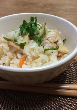 簡単美味しい炊き込みご飯-レシピのメイン写真