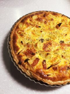 さつまいもとベーコンのキッシュ♫-レシピのメイン写真
