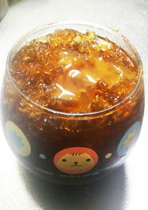 はちみつかけ♪レモンティーゼリー☆-レシピのメイン写真