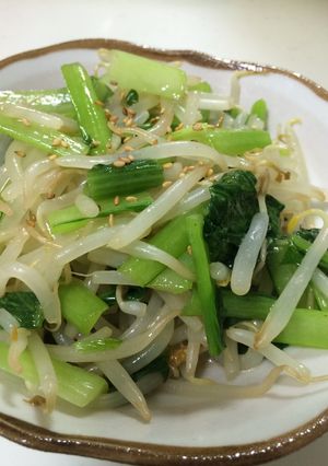 もやしと小松菜のラーメンナムル-レシピのメイン写真