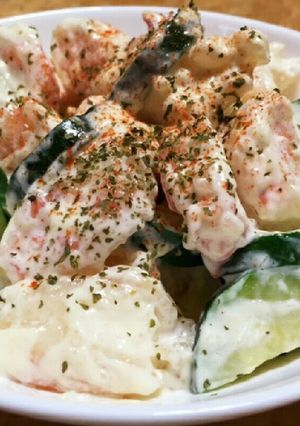 中２が作る ☆油不使用！茹でるエビマヨ☆-レシピのメイン写真