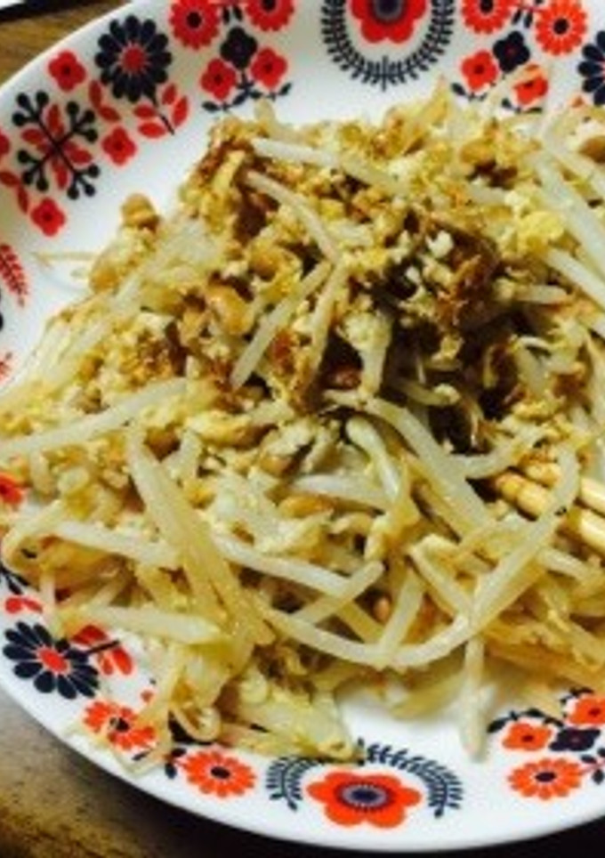 もやしと納豆の卵炒め☆糖質オフ-レシピのメイン写真