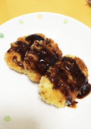 簡単メンチカツ〜やっぱり大葉を入れて〜-レシピのメイン写真