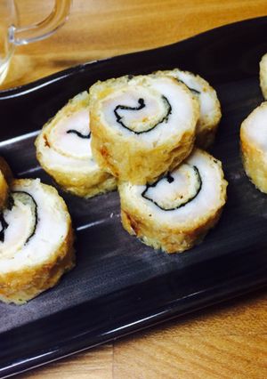 油揚げのささみ海苔巻き♡お弁当にも-レシピのメイン写真