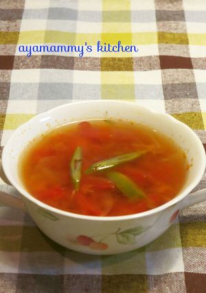 簡単！トマトたっぷり♡スープ-レシピのメイン写真