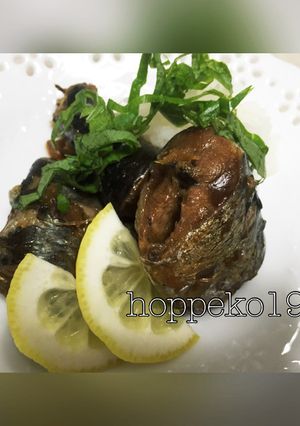 秋刀魚の梅レモンジンジャーソース煮込み-レシピのメイン写真