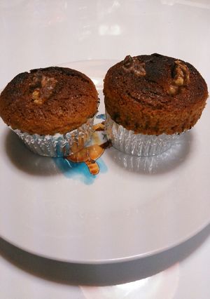くるみとジャムのカップケーキ-レシピのメイン写真