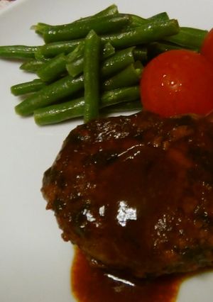 おからハンバーグ(乾燥わかめも)-レシピのメイン写真