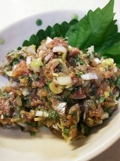 秋刀魚のなめろう-レシピのメイン写真