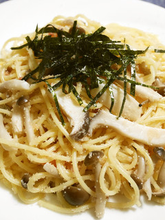 簡単!きのこ&たらこのスパゲッティ-レシピのメイン写真