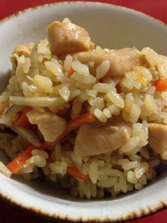 我が家の鳥炊き込みご飯-レシピのメイン写真