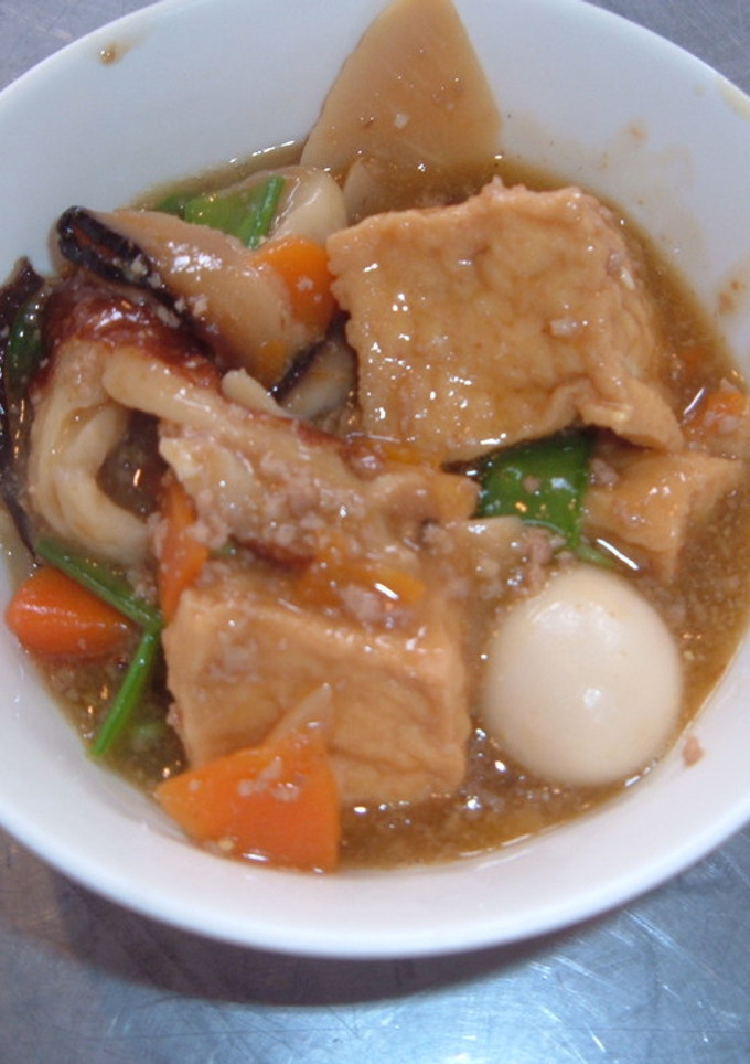 厚揚げの煮物-レシピのメイン写真