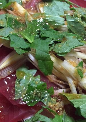 薬味たっぷり かつおのサラダ-レシピのメイン写真