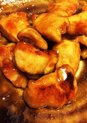 美味しぃー♡鶏ムネ甘辛煮-レシピのメイン写真