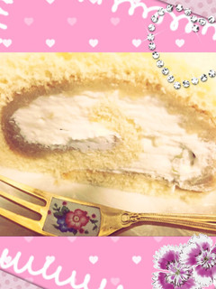栗のロールケーキ-レシピのメイン写真