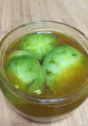 青トマトでカレーピクルス!-レシピのメイン写真
