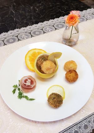 アミューズ❤はんぺんコロコロ３種盛-レシピのメイン写真