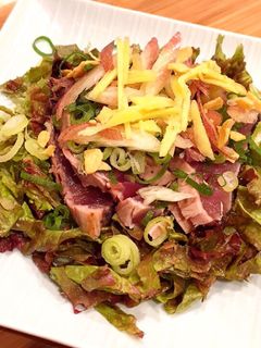 薬味と野菜たっぷりの鰹のタタキ-レシピのメイン写真