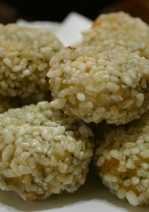 里芋の道明寺揚げ-レシピのメイン写真