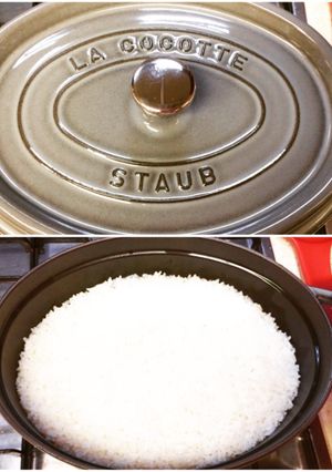 ストウブやルクルーゼで鍋ご飯！炊飯-レシピのメイン写真