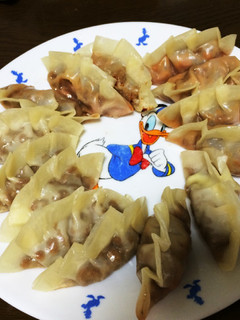 塩辛納豆餃子-レシピのメイン写真