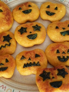 ハロウィン★ハンバーグ(豆腐とおから)-レシピのメイン写真