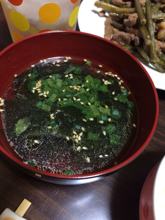 わかめスープ-レシピのメイン写真