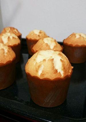 簡単 ふわふわカップケーキ-レシピのメイン写真