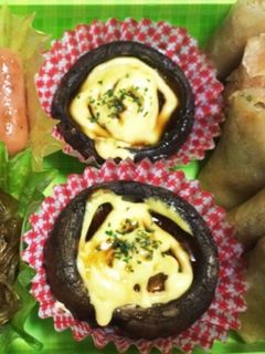 お弁当に☆椎茸のマヨネーズ焼き-レシピのメイン写真