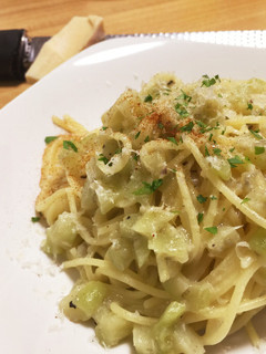 ナスのバーニャカウダソースパスタ-レシピのメイン写真