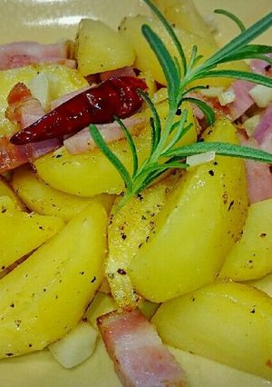 キタアカリで☆ペペロンチーノ-レシピのメイン写真