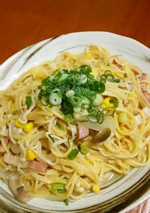 きのこベーコン味噌バターワンポットパスタ-レシピのメイン写真