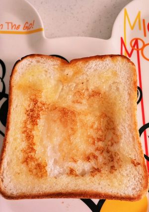 冷凍食パンでもバターシュガー☆ふんわり～-レシピのメイン写真