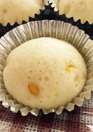 ふわもち★シャキッとコーン蒸しパン-レシピのメイン写真