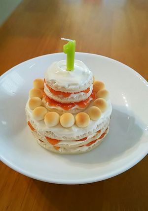 1歳のバースデーケーキ-レシピのメイン写真