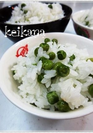 簡単＆時短＆安い♡グリーンピースごはん♪-レシピのメイン写真