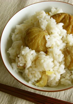 シンプルな栗ごはん-レシピのメイン写真