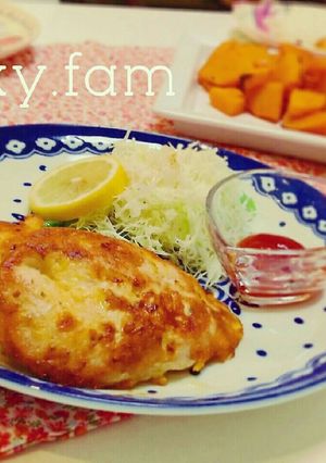 チキンピカタ(むね肉なのにｼﾞｭｰｼｰ)-レシピのメイン写真