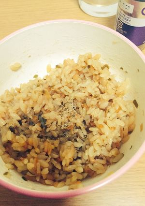 一人暮らしの簡単☆炊き込みごはん-レシピのメイン写真