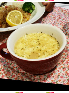 粉チーズとたまごのスープ-レシピのメイン写真