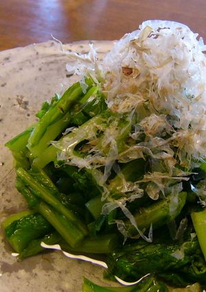 菜の花のおひたし～わさび風味～-レシピのメイン写真
