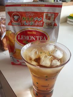 スッキリ☆レモンティーソーダ-レシピのメイン写真