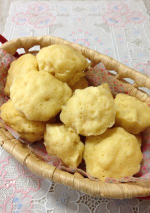 レンジで梨蒸しパン♪-レシピのメイン写真