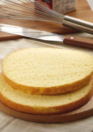 スポンジケーキ-レシピのメイン写真