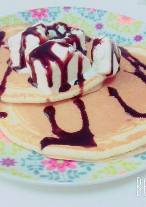 簡単ホットケーキ-レシピのメイン写真