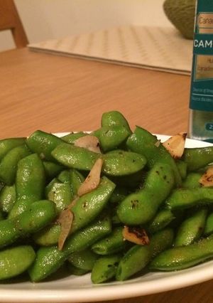ビーガンにもお薦め枝豆のペペロンチーノ-レシピのメイン写真