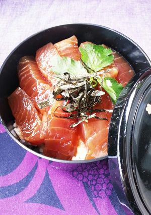 鉄火丼-レシピのメイン写真