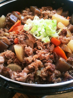牛バラ薄切り肉でがっつり煮込み-レシピのメイン写真