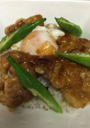 雑穀米の照り焼き丼-レシピのメイン写真