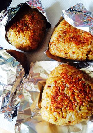 中まで美味しい♪簡単★焼きおにぎり-レシピのメイン写真